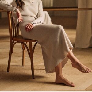 Sézane Naelle Skirt in Natural